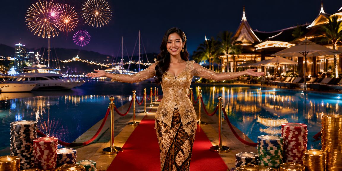 Paparan permainan hiburan di Langkawi