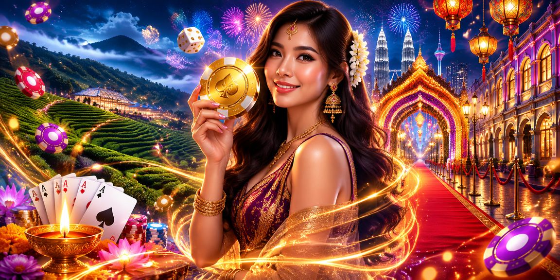 Paparan pertaruhan dalam talian Malaysia dengan tawaran bonus menarik